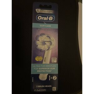 Oral-B, Gum Care Replacement Toothbrush Heads Ultra thin bristles 2 Count